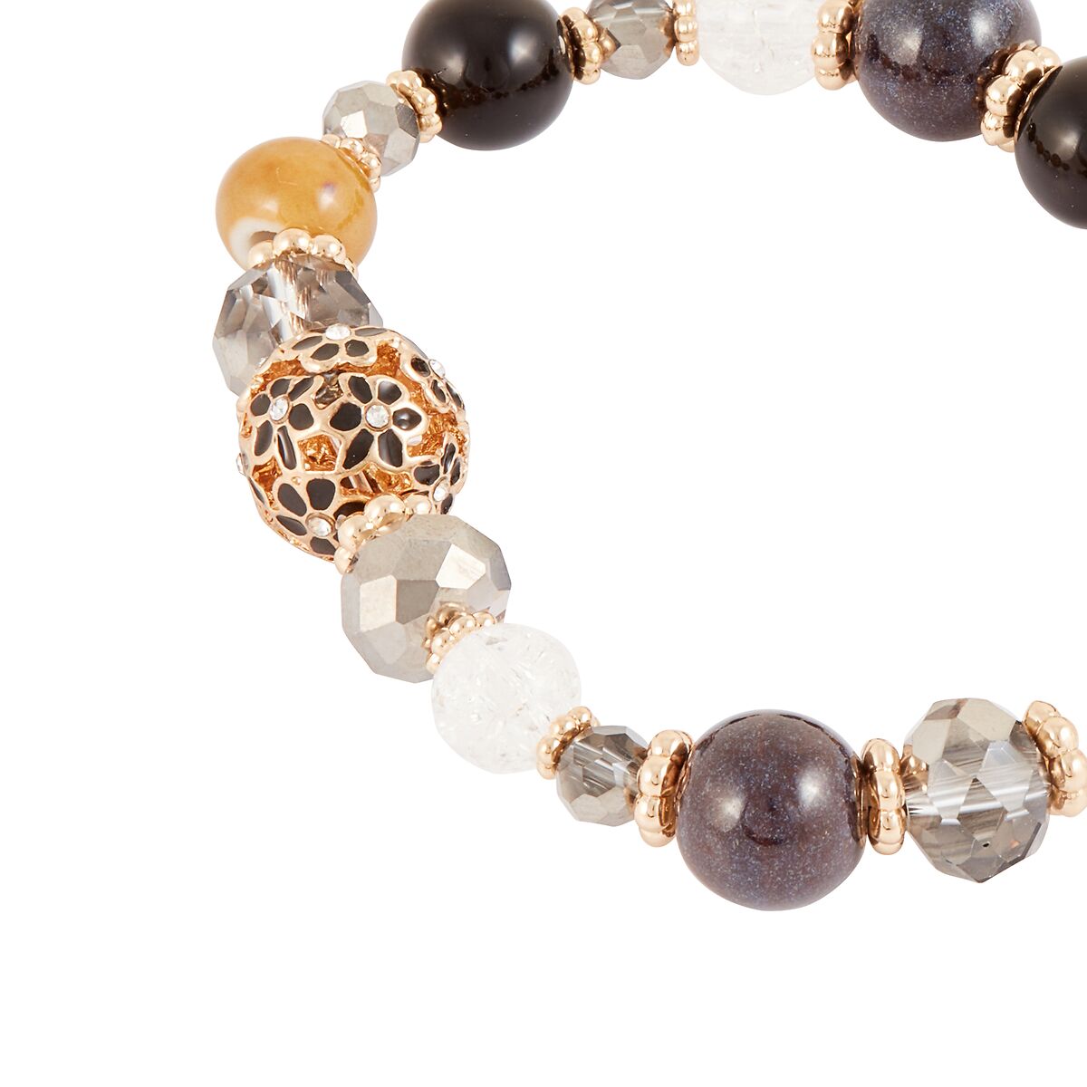 Bracelet élastique perles fantaisie