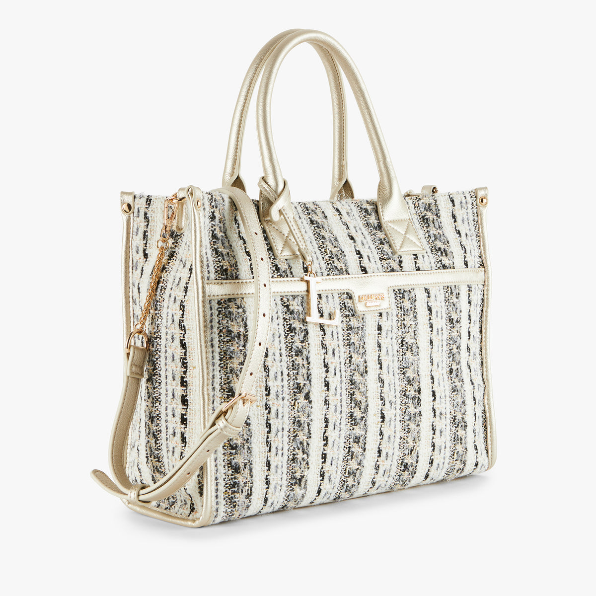 Grand sac shopper dore Paula
