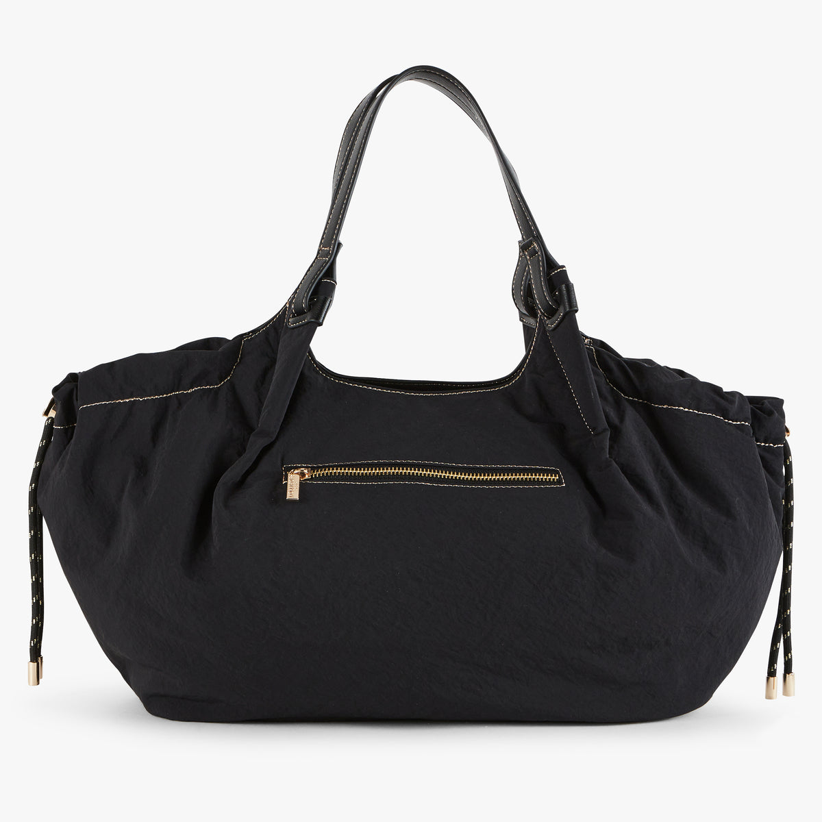 Grand sac shopper noir Pome