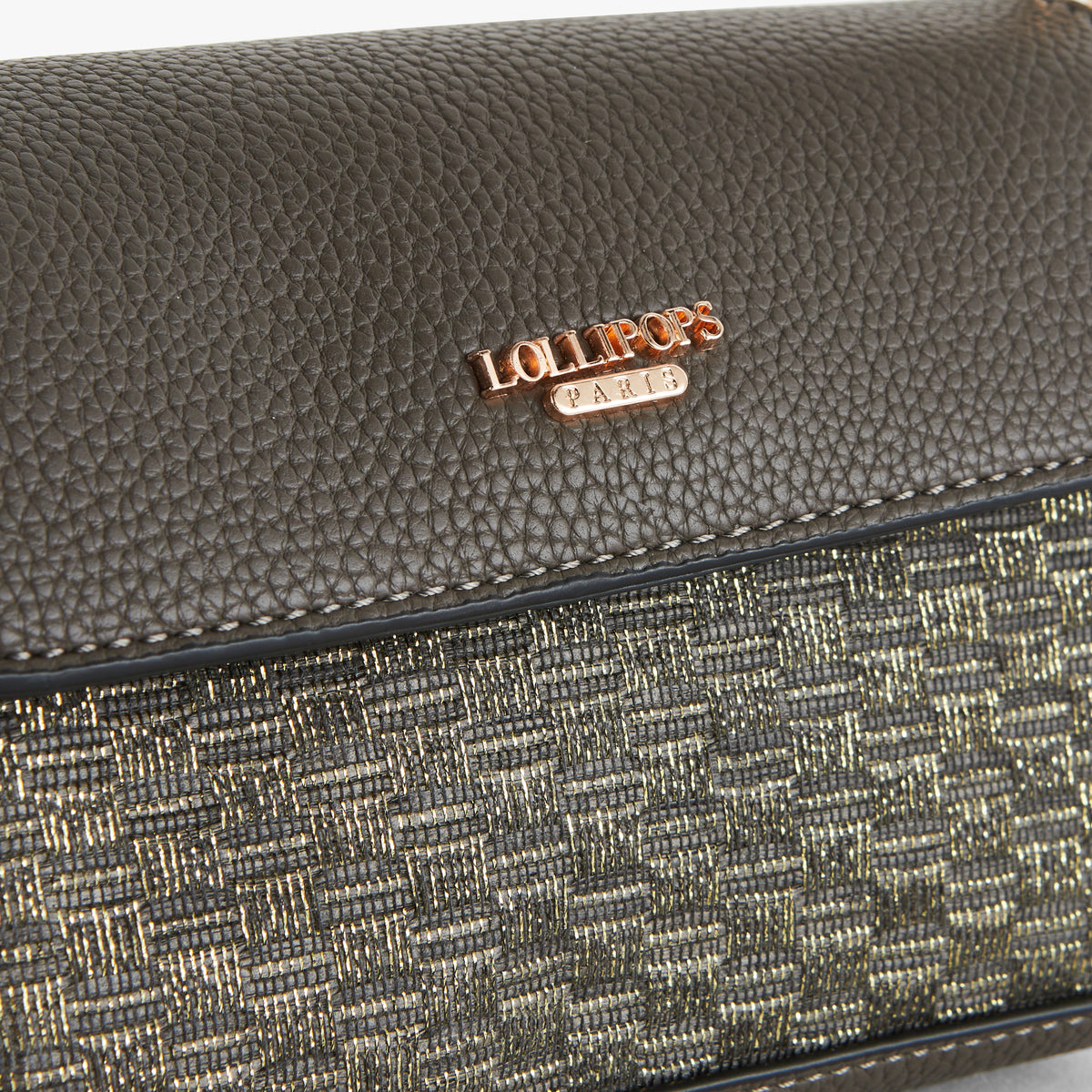 Petit sac porté épaule kaki Phary