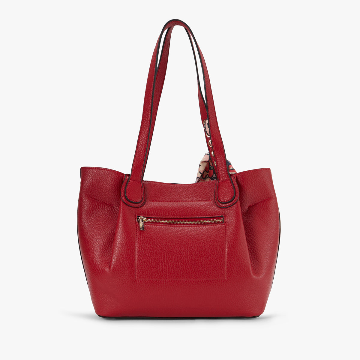 Grand sac shopper rouge Priska