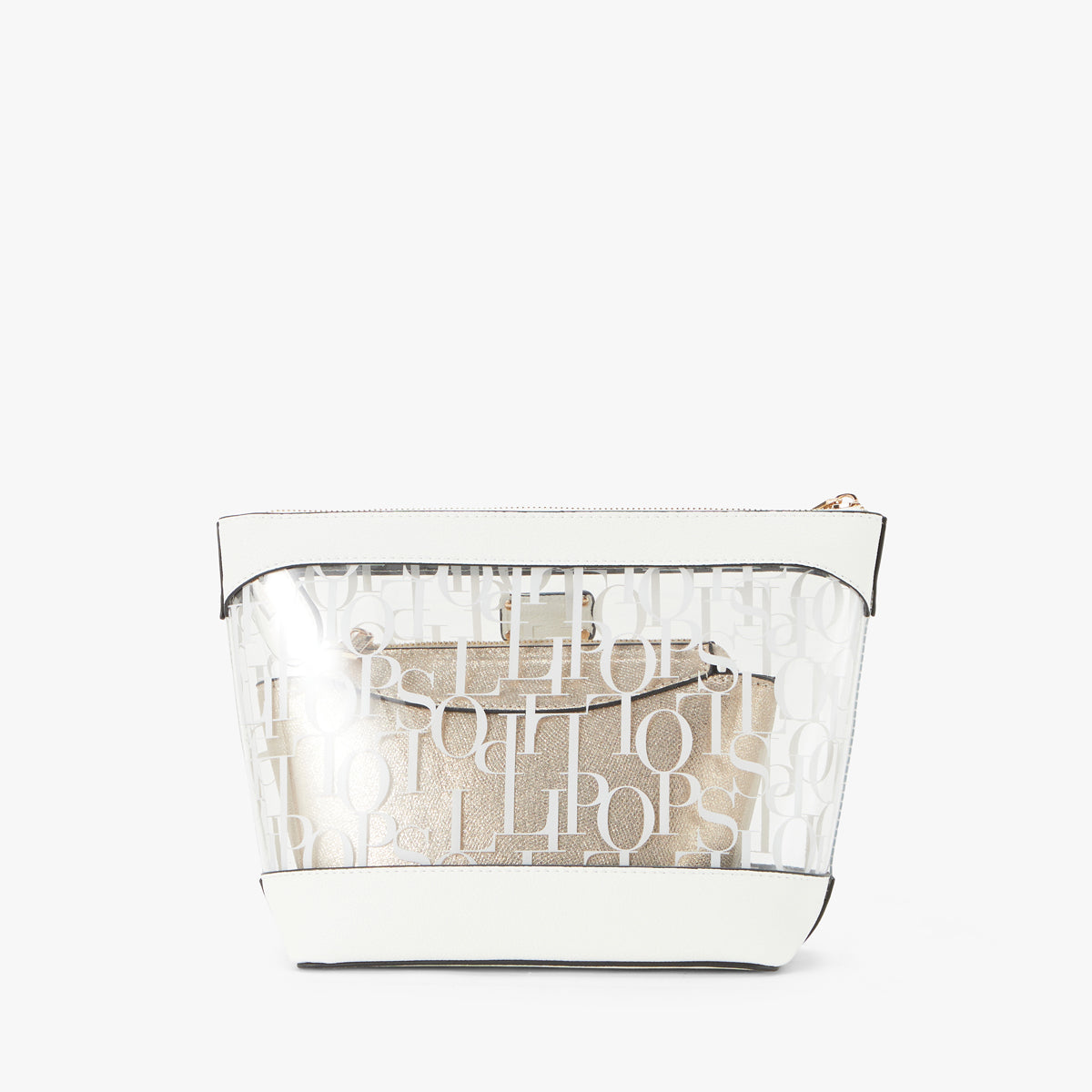 Trousse à maquillage blanche Pemala