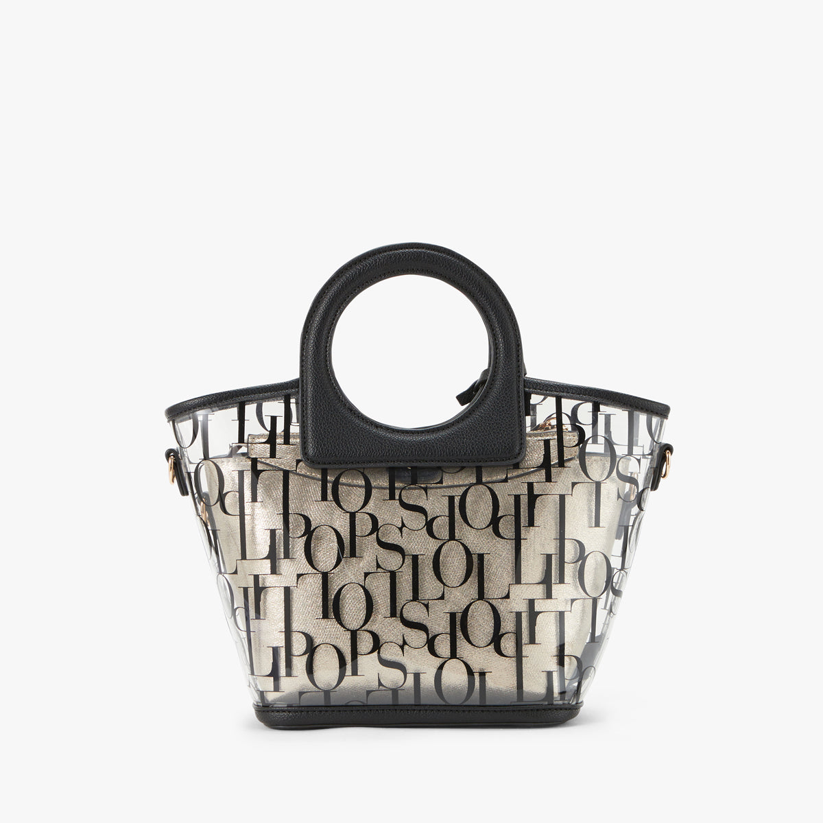 Sac shopper M noir Pemala