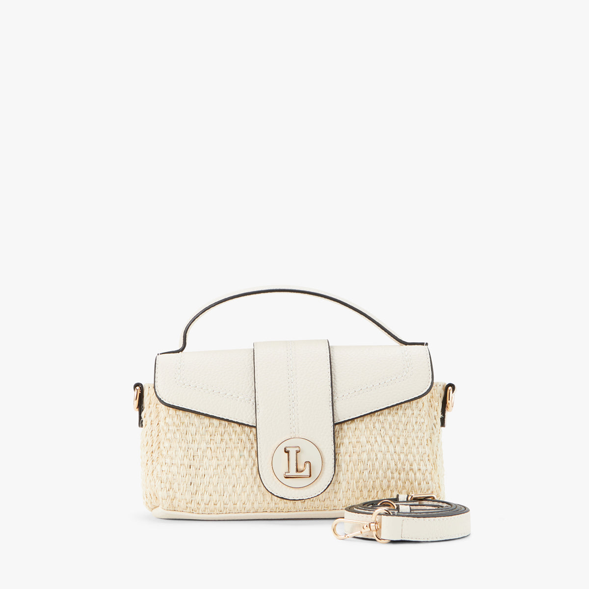 Petit sac porté épaule blanc Patsy