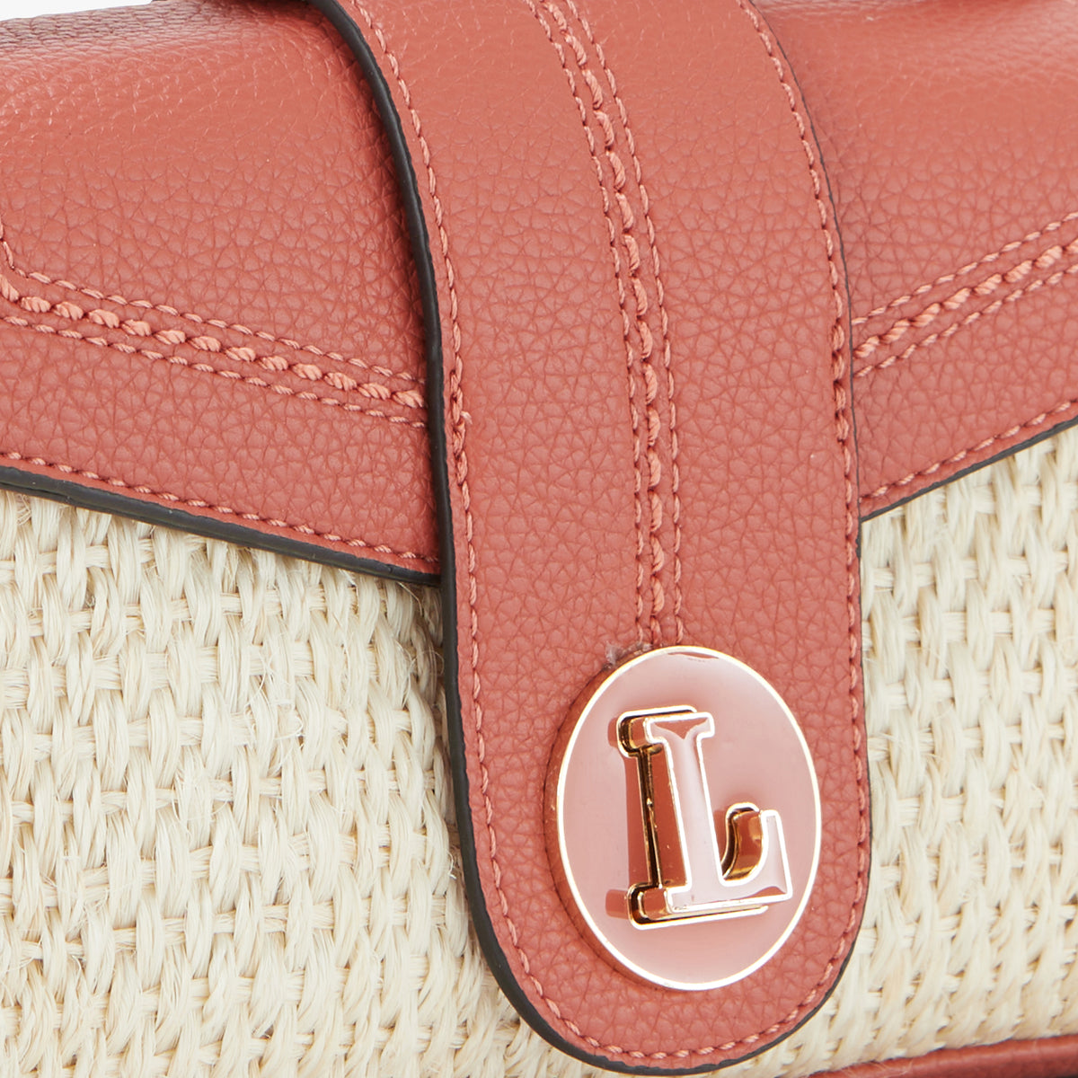 Petit sac porté épaule brique Patsy