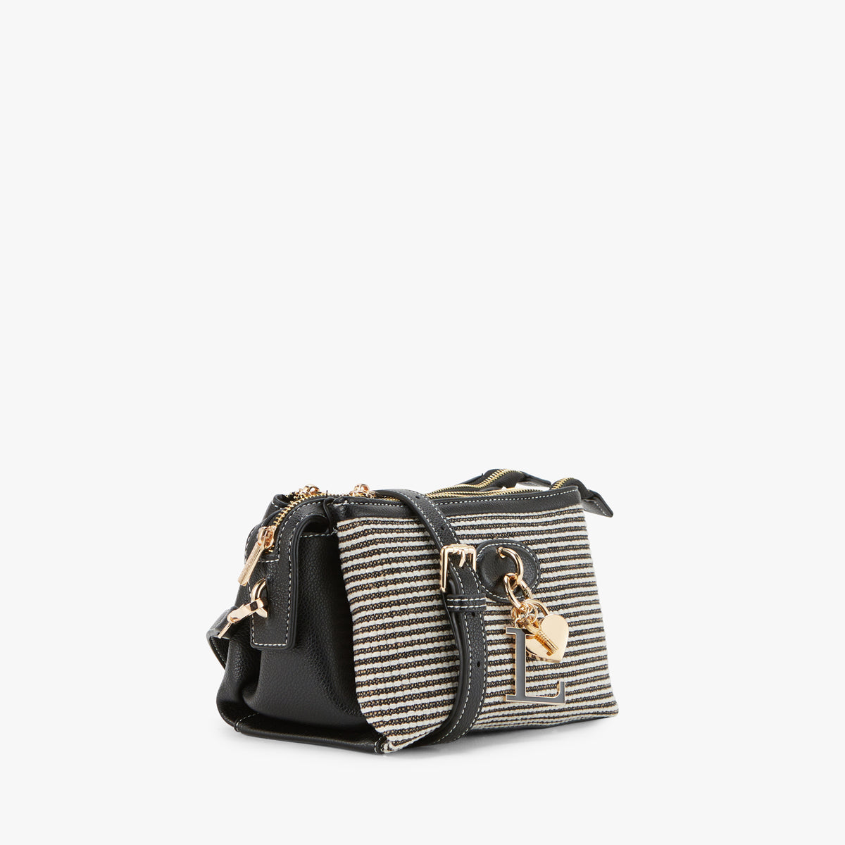 Sac multi poches noir Petula