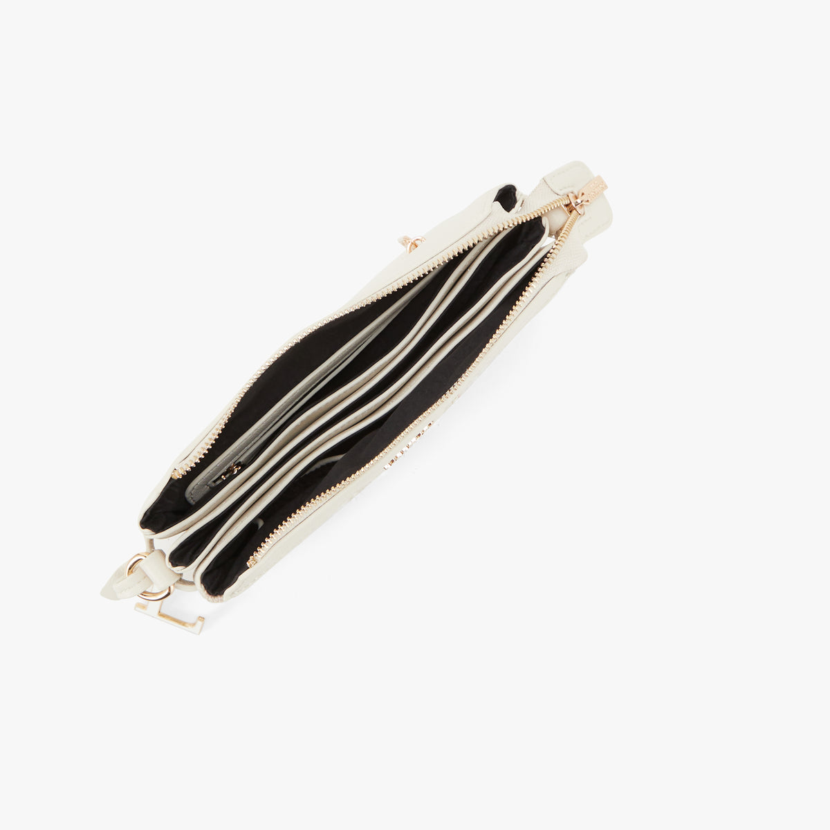 Petit sac multi poches beige Paula