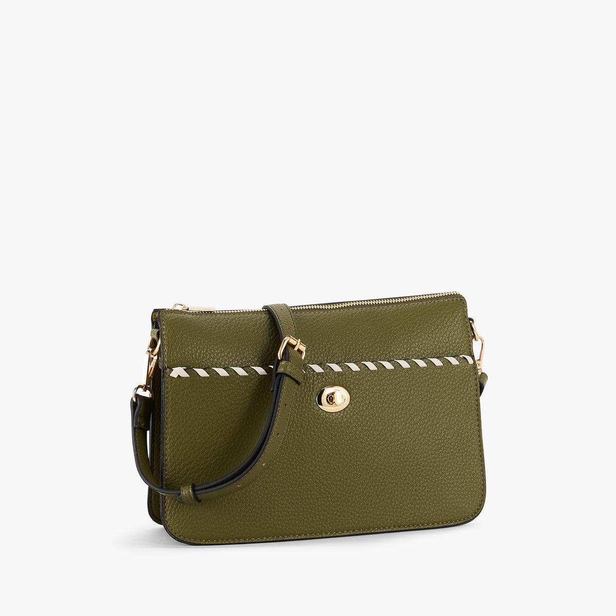 Sac multi poches kaki Pivoine