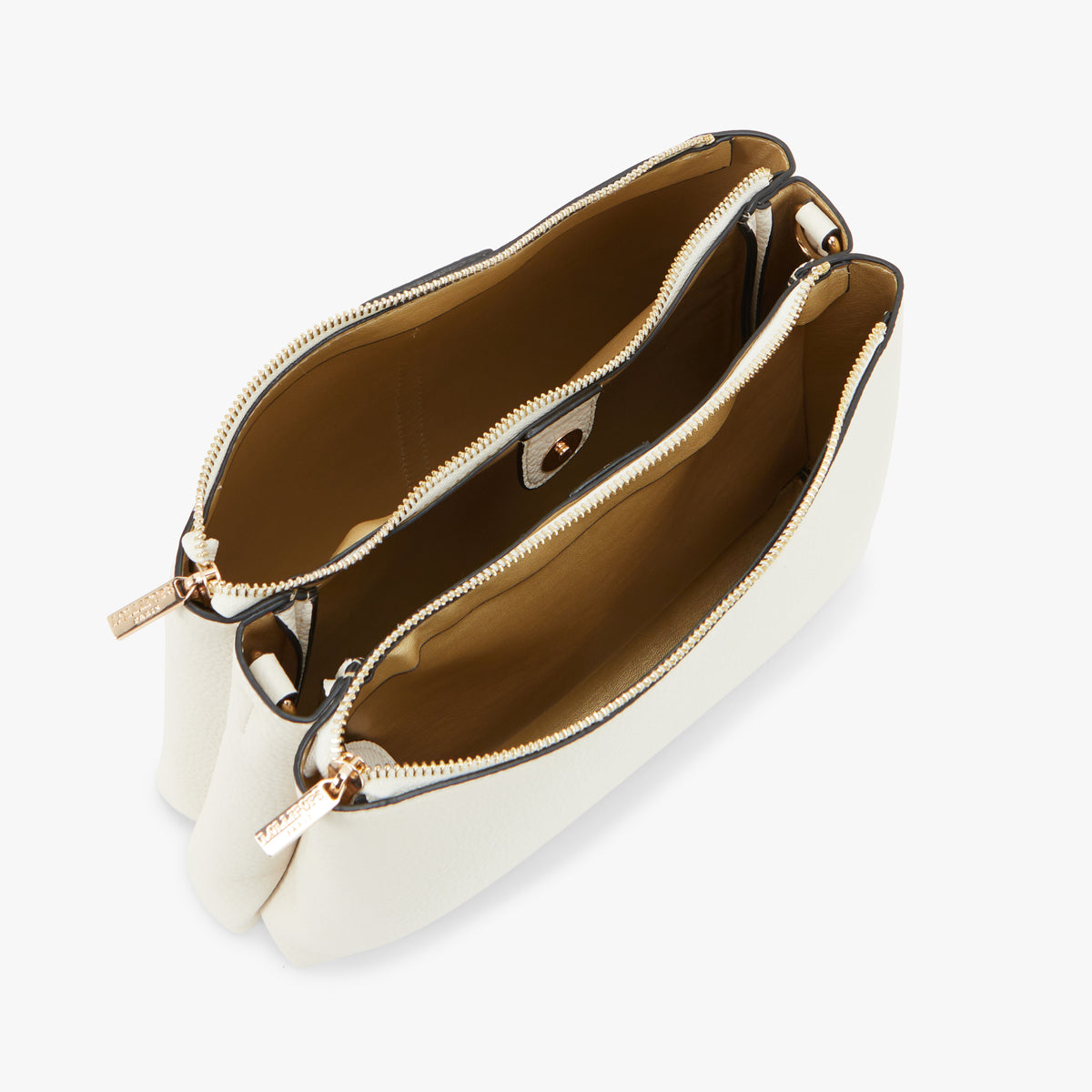 Grand sac multi poches blanc Priska