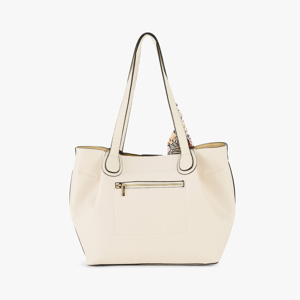 Grand sac shopper blanc Priska