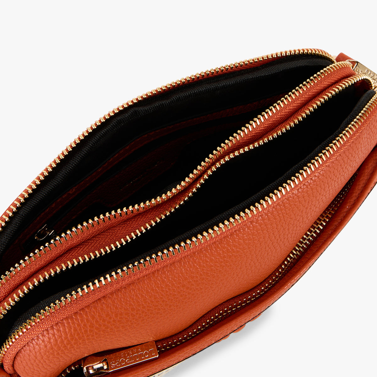 Sac multi poches orange Priscillia