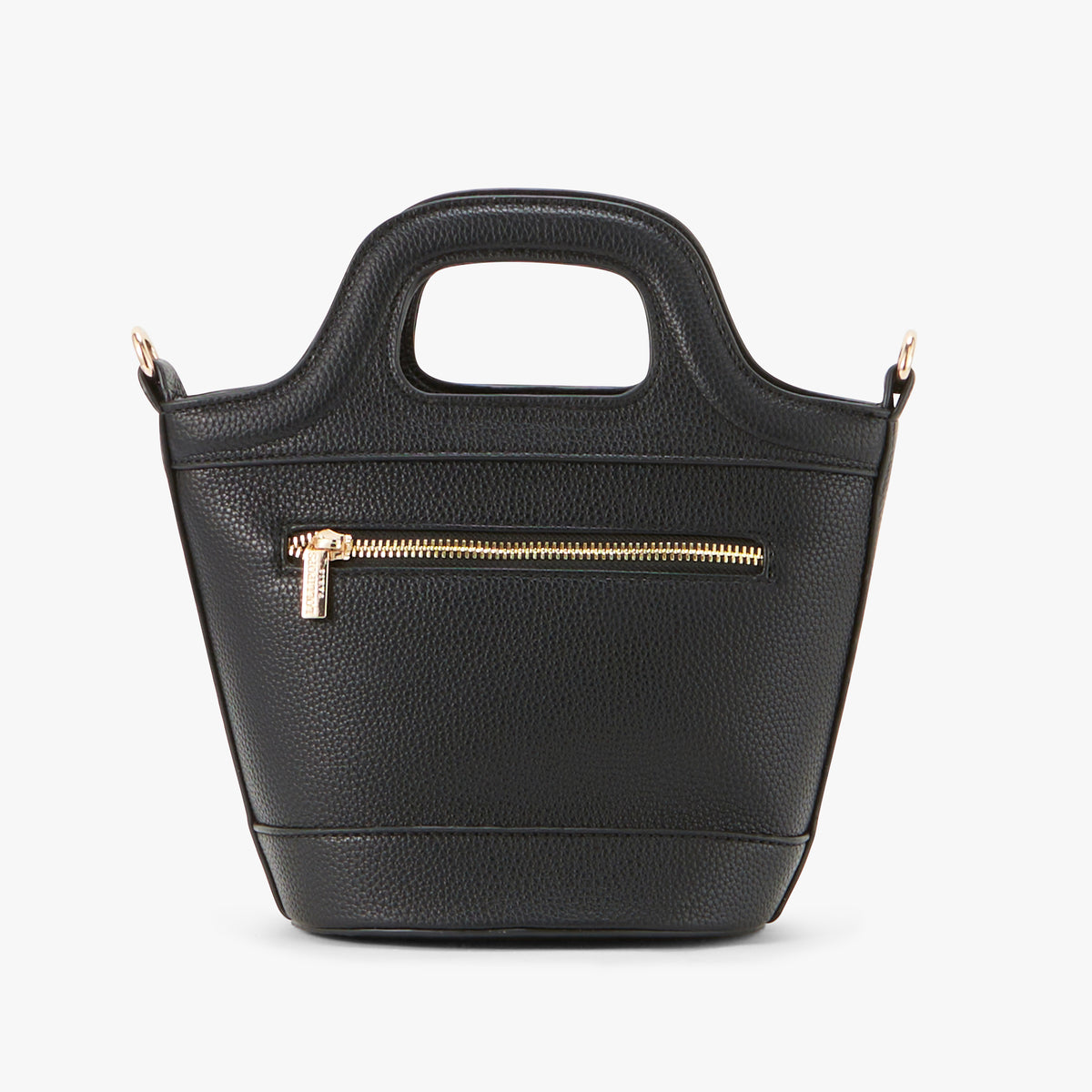 Petit sac shopper noir Priscillia