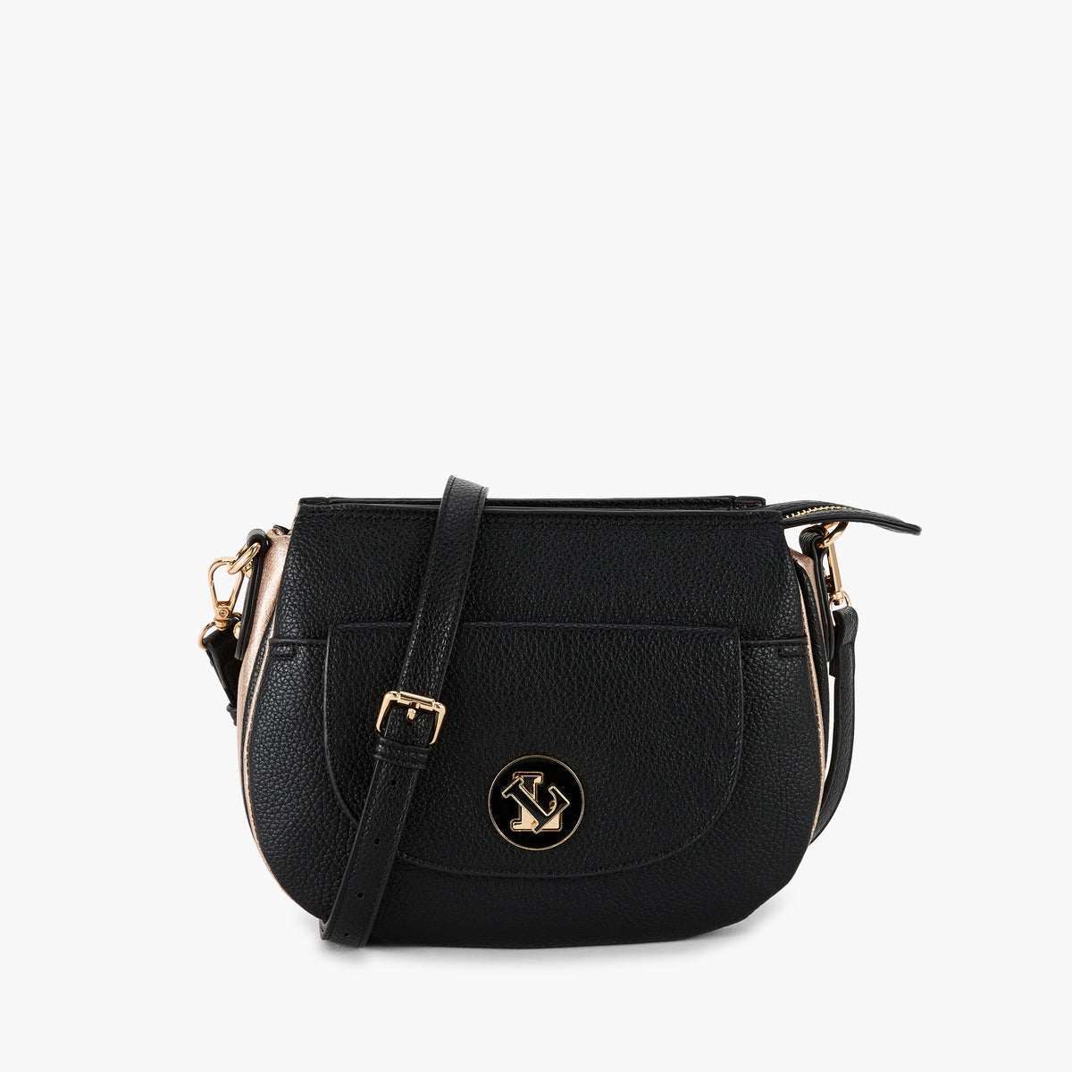 Sac multi poches noir Patsy