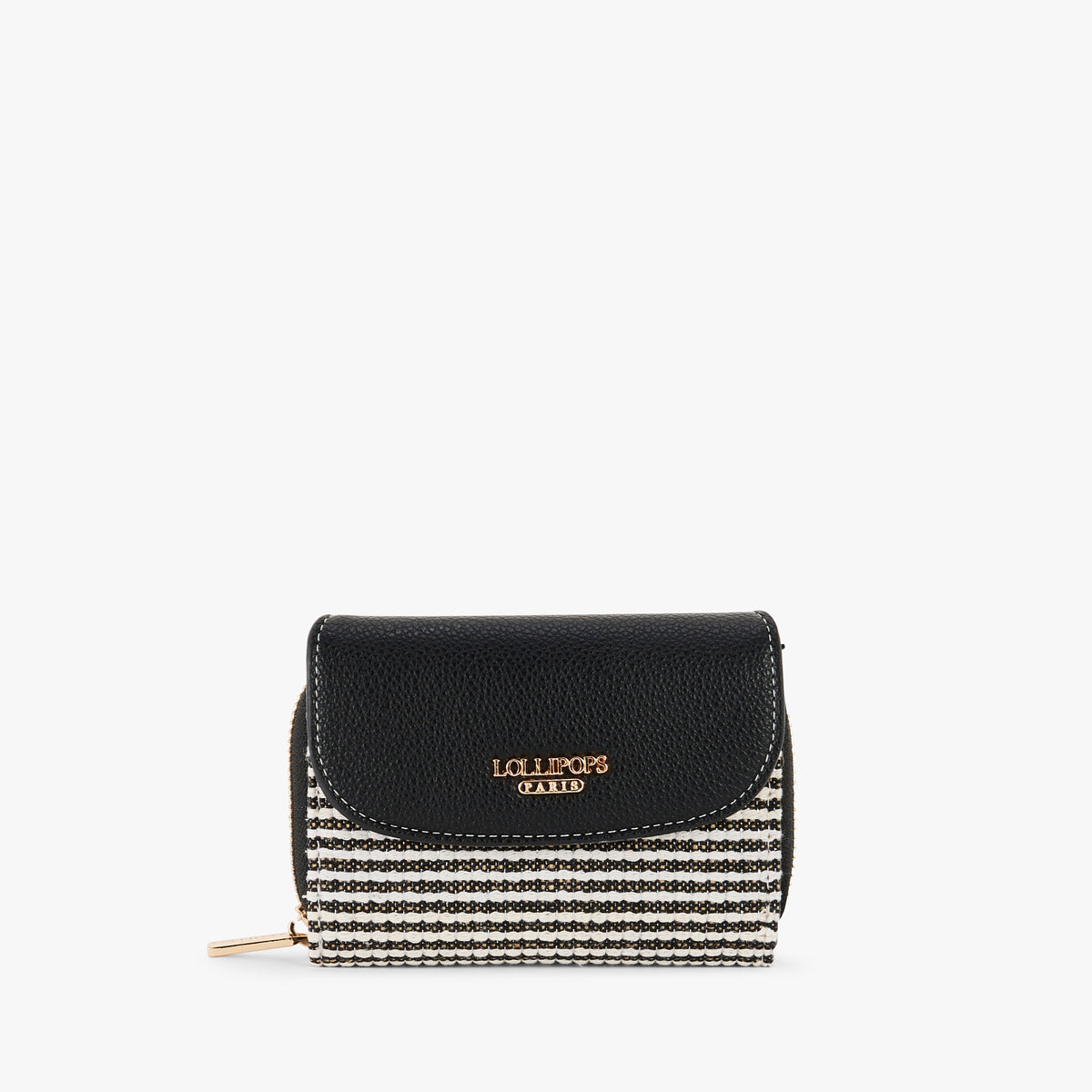 Petit portefeuille noir Petula