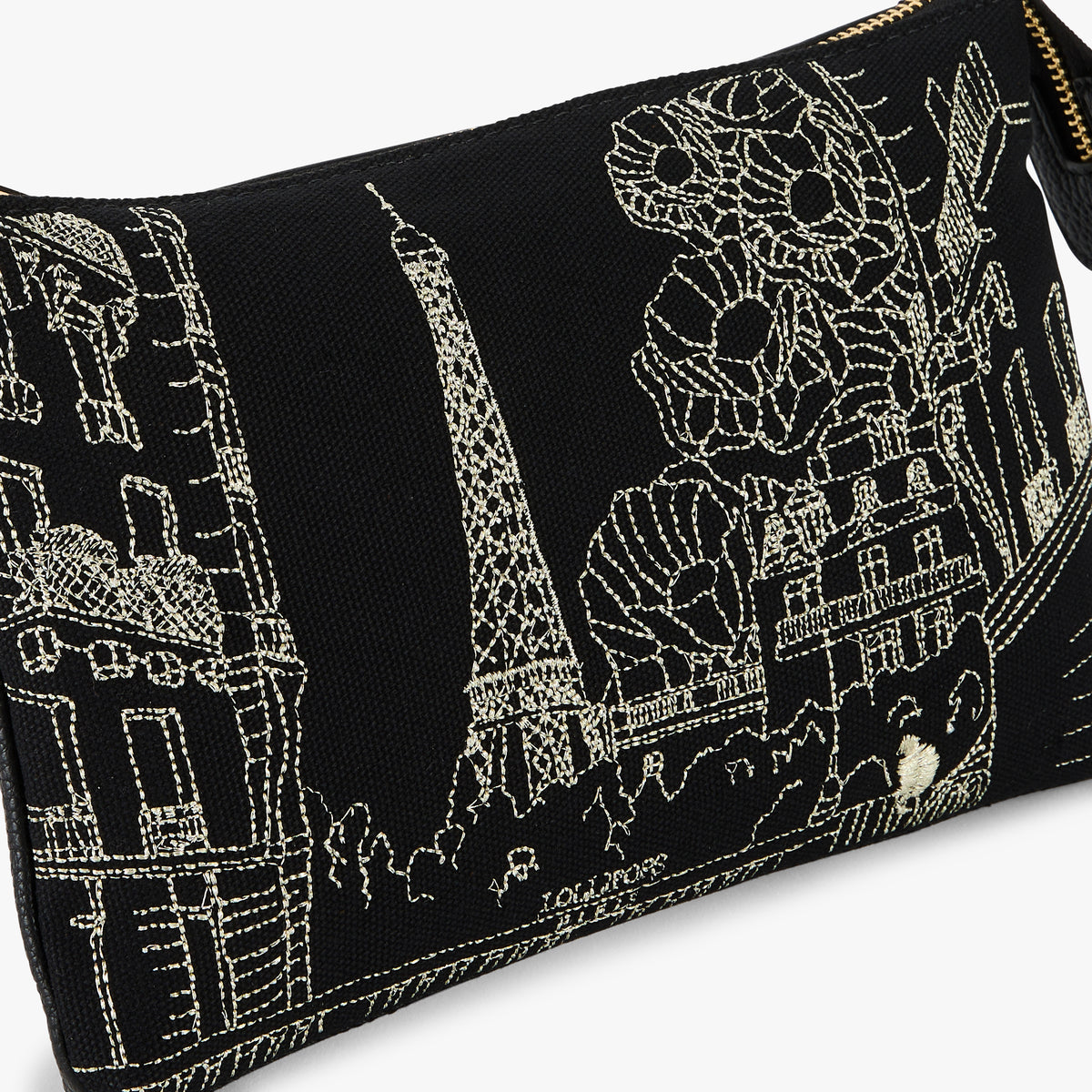 Pochette noir Pierette