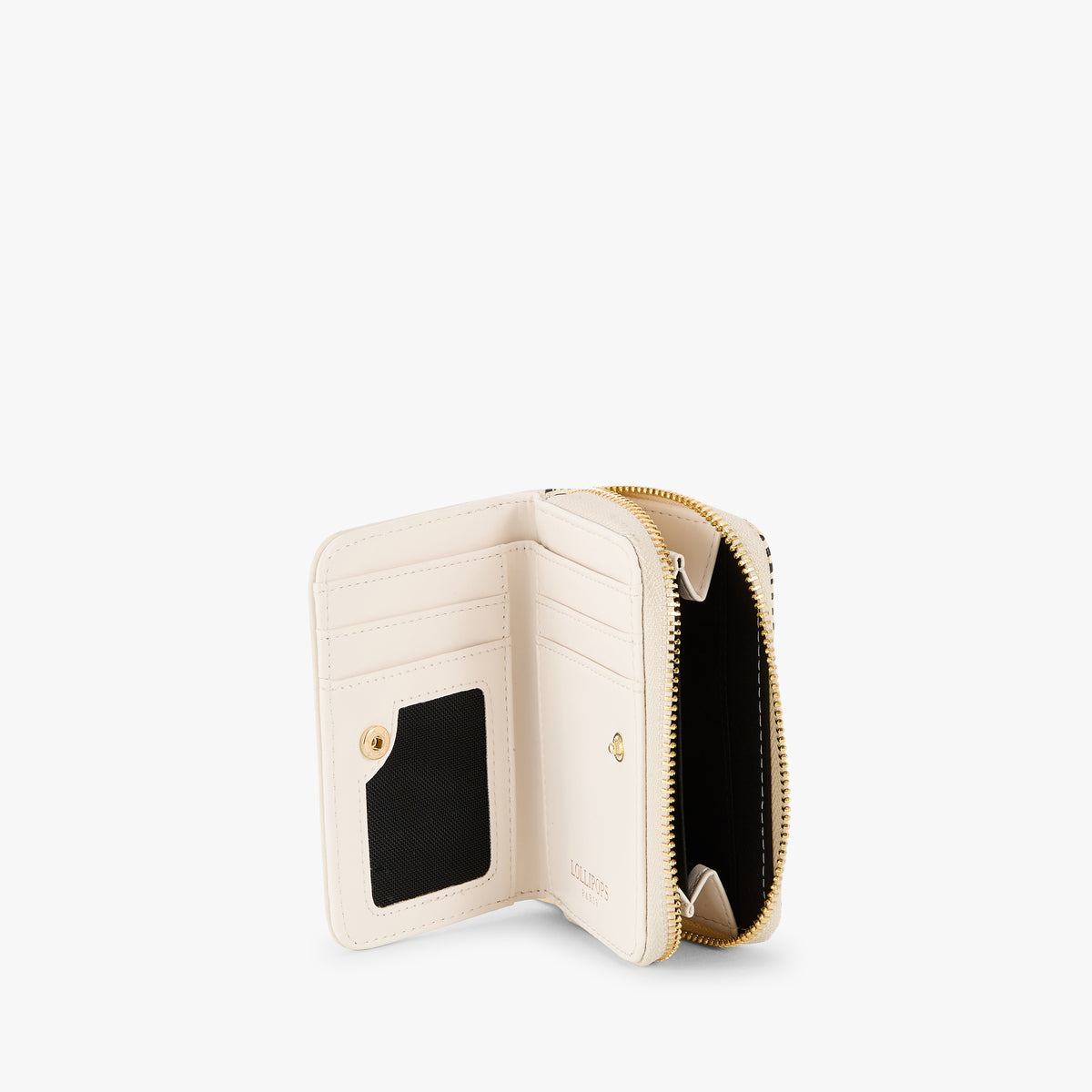 Petit portefeuille blanc Priscillia