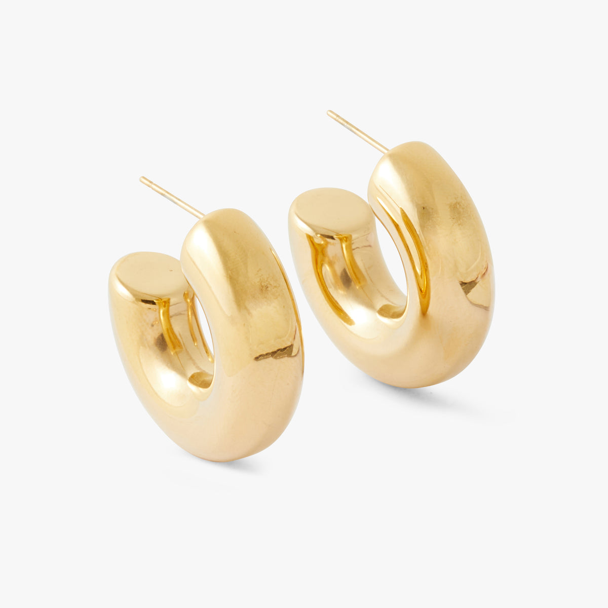 Créoles épaisses Acier