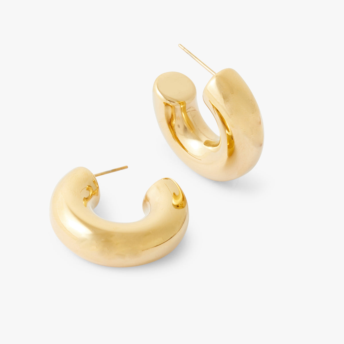 Créoles épaisses Acier