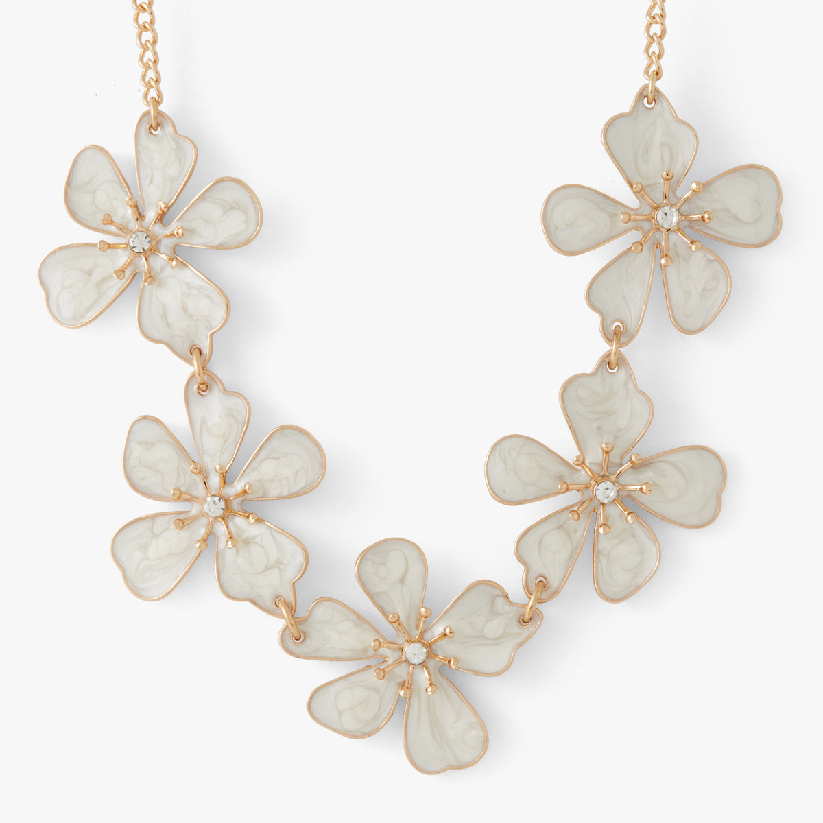 Collier fleurs - Ivory Bloom