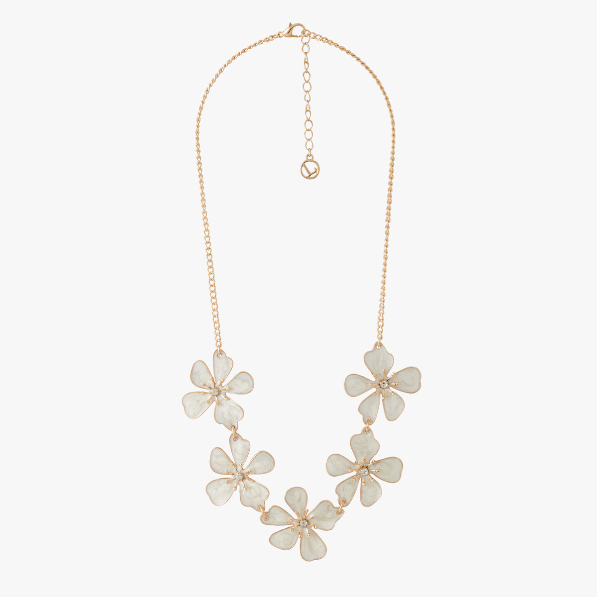 Collier fleurs - Ivory Bloom
