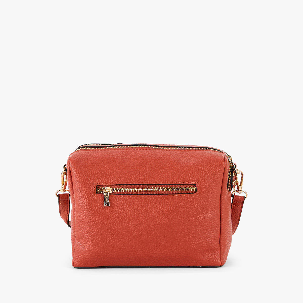 Sac porté épaule brique Pegguy