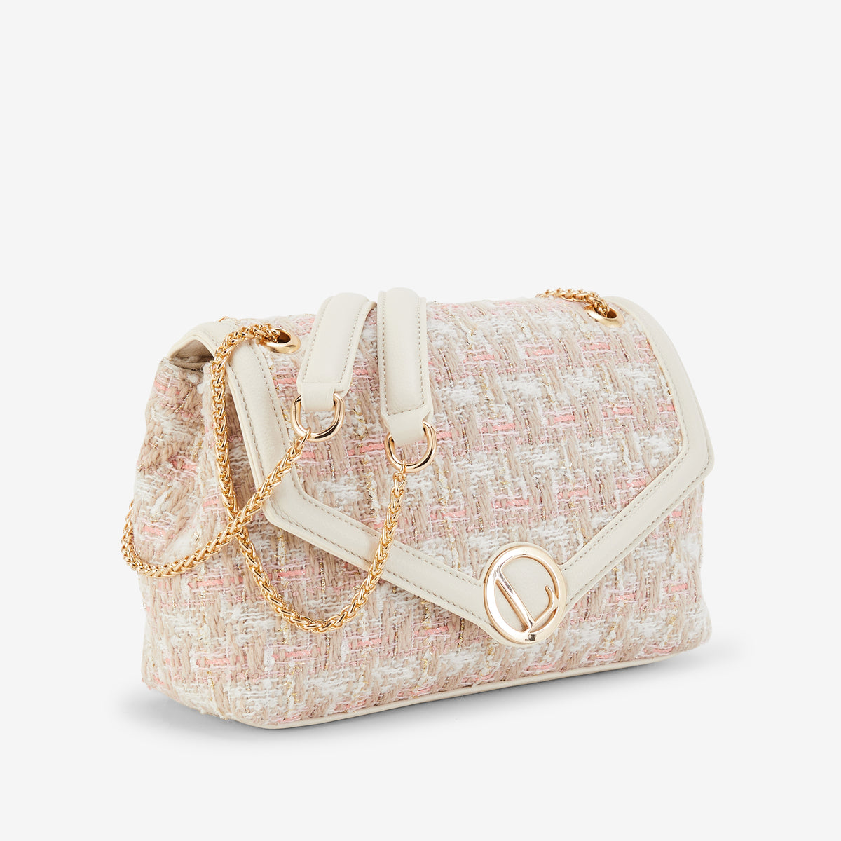 Sac porté épaule beige Paula