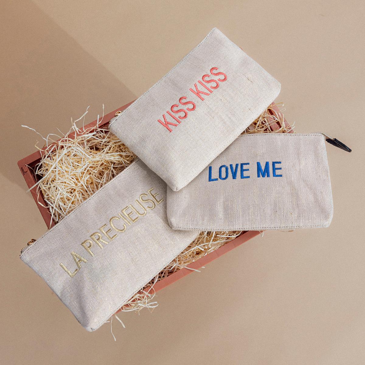 Pochette dorée Patrizia