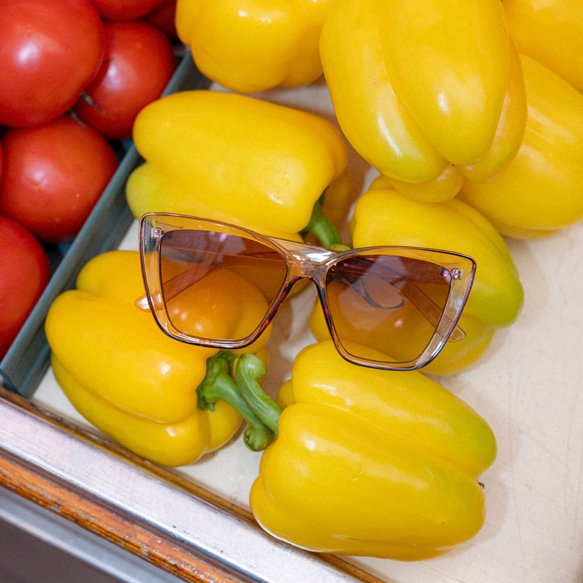 Lunette papillon pointue