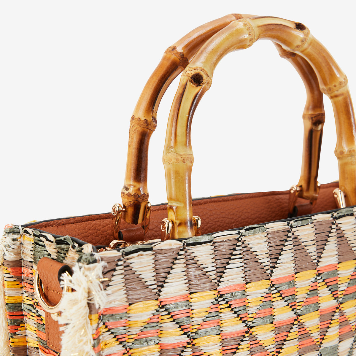 Sac shopper M bleu Polly