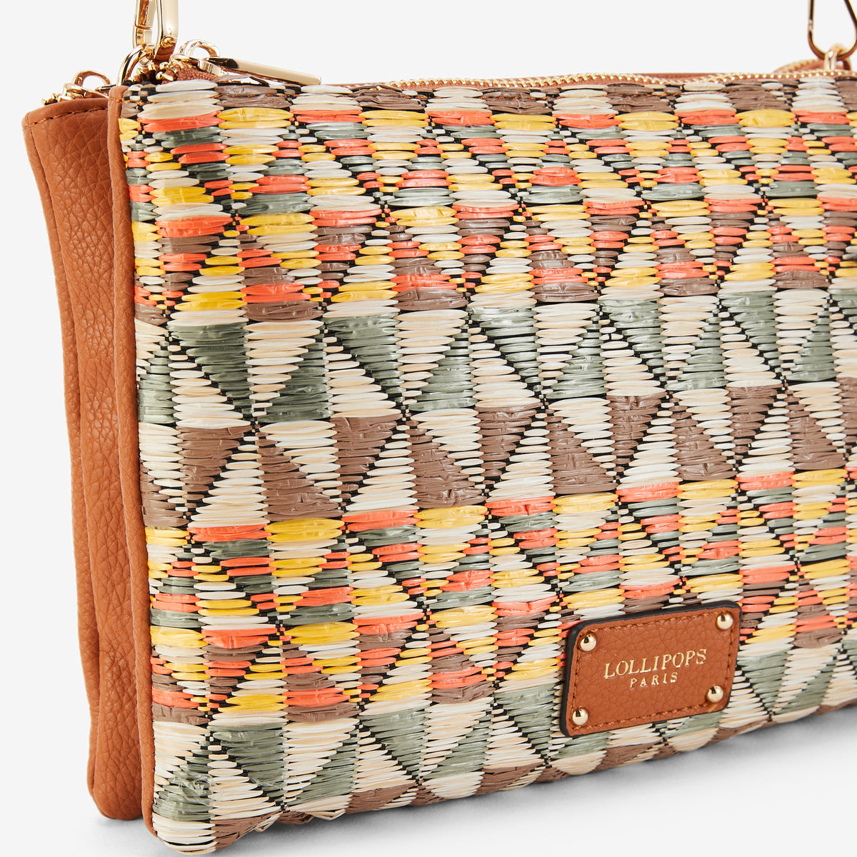 Pochette M bleue Polly