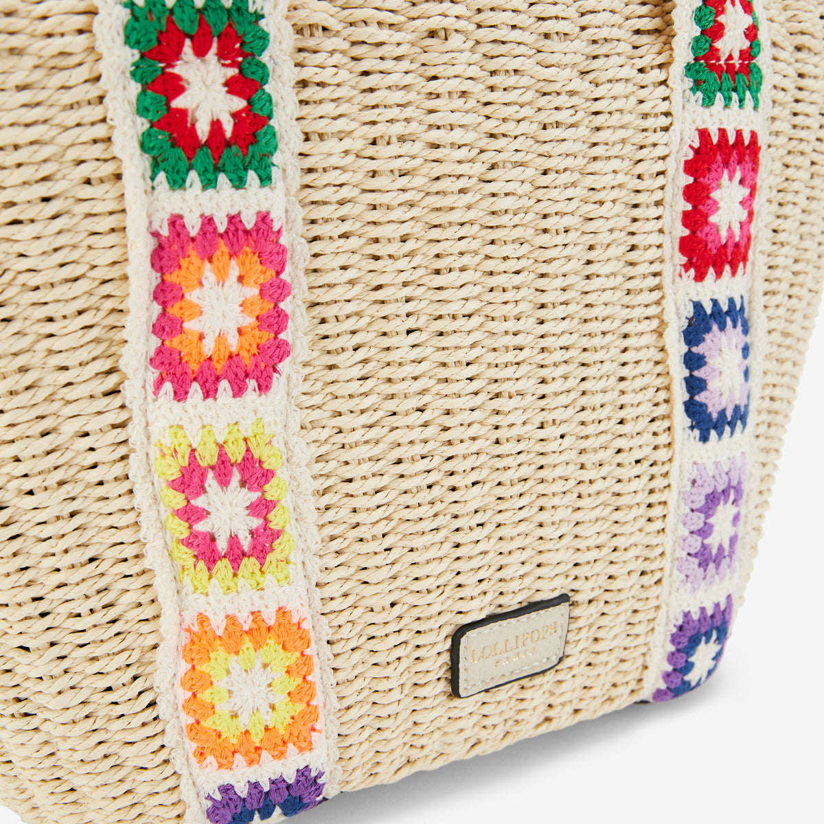 Sac panier beige Pietra