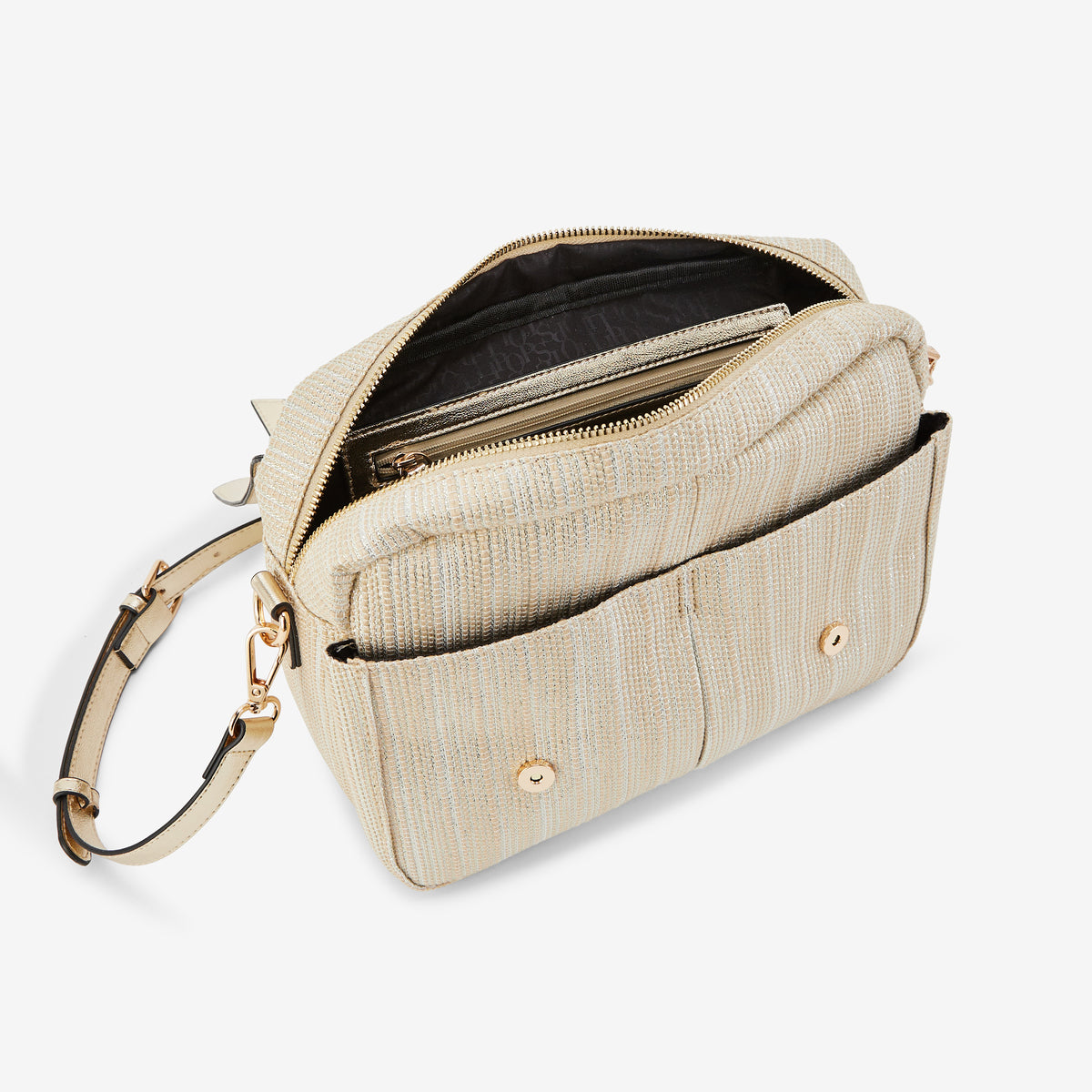 Sac porté épaule L doré Pauline