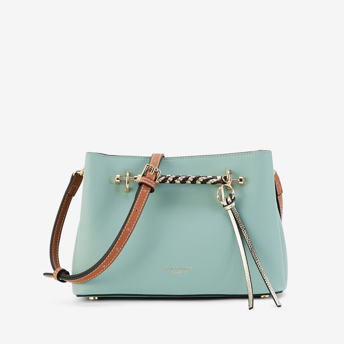 Sac porté épaule M vert aqua P-Kitami