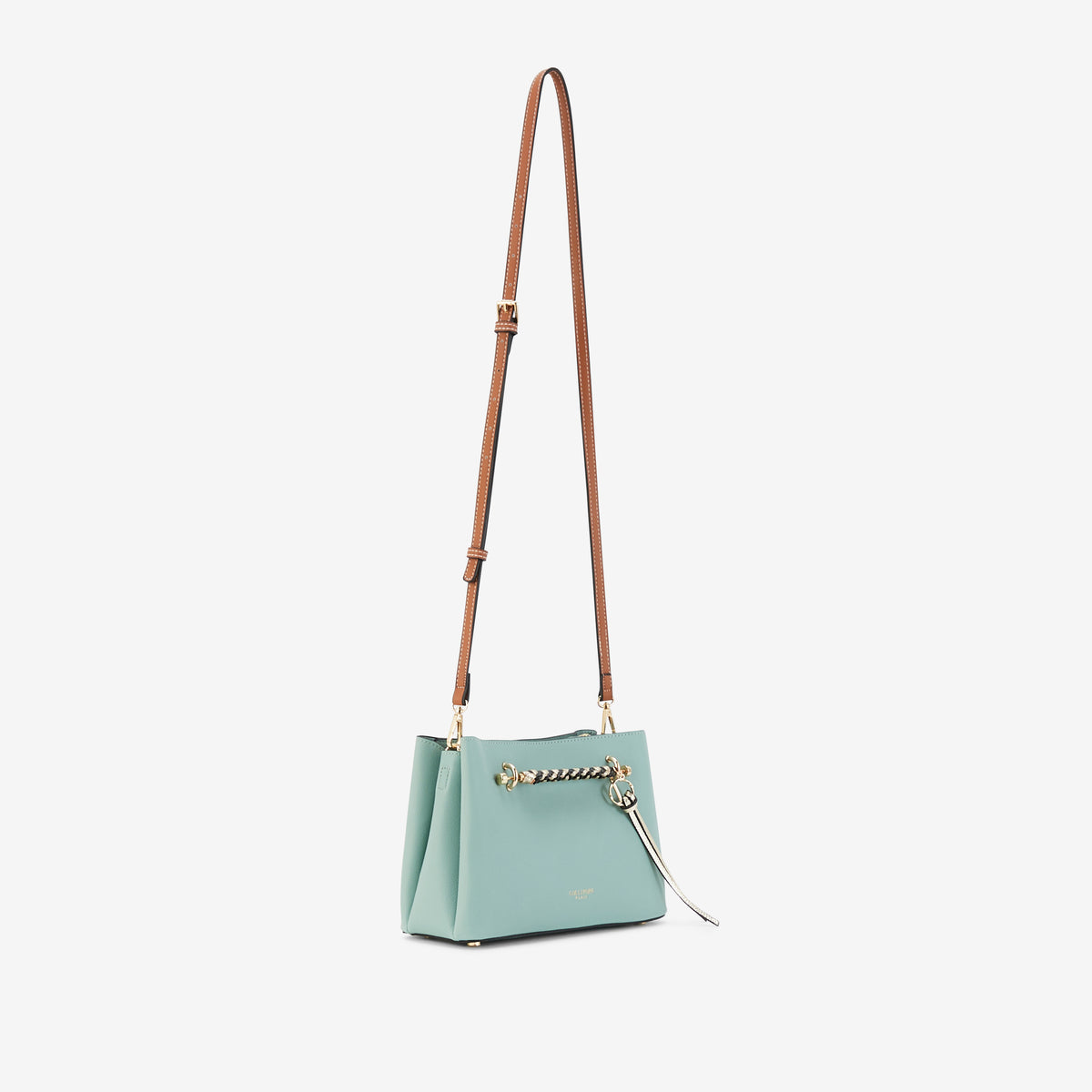 Sac porté épaule M vert aqua P-Kitami