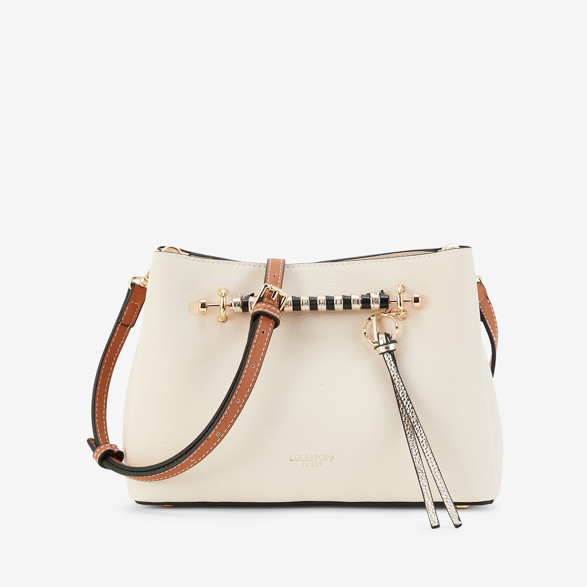 Sac porté épaule M ivoire P-Kitami