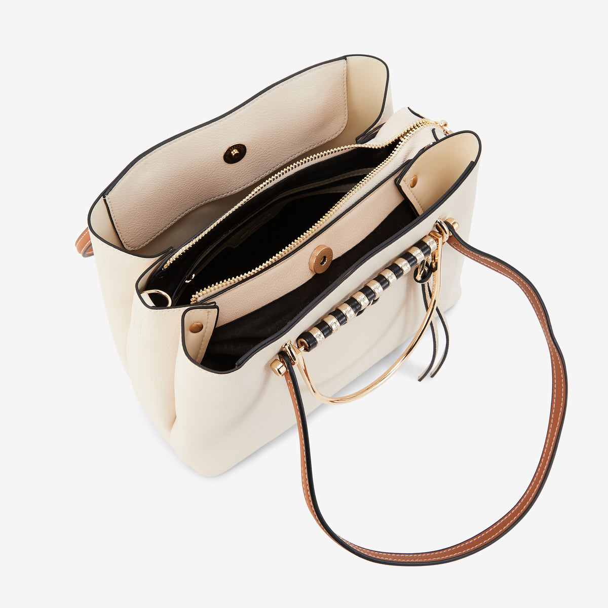 Sac shopper M ivoire P-Kitami