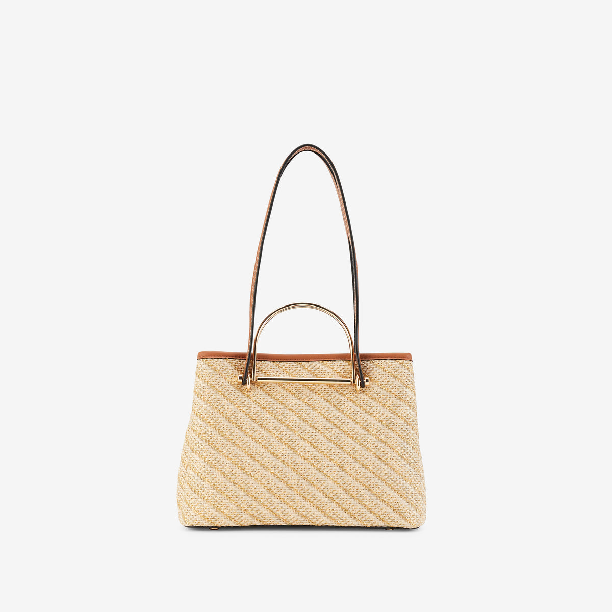 Sac shopper M doré P-Kitami