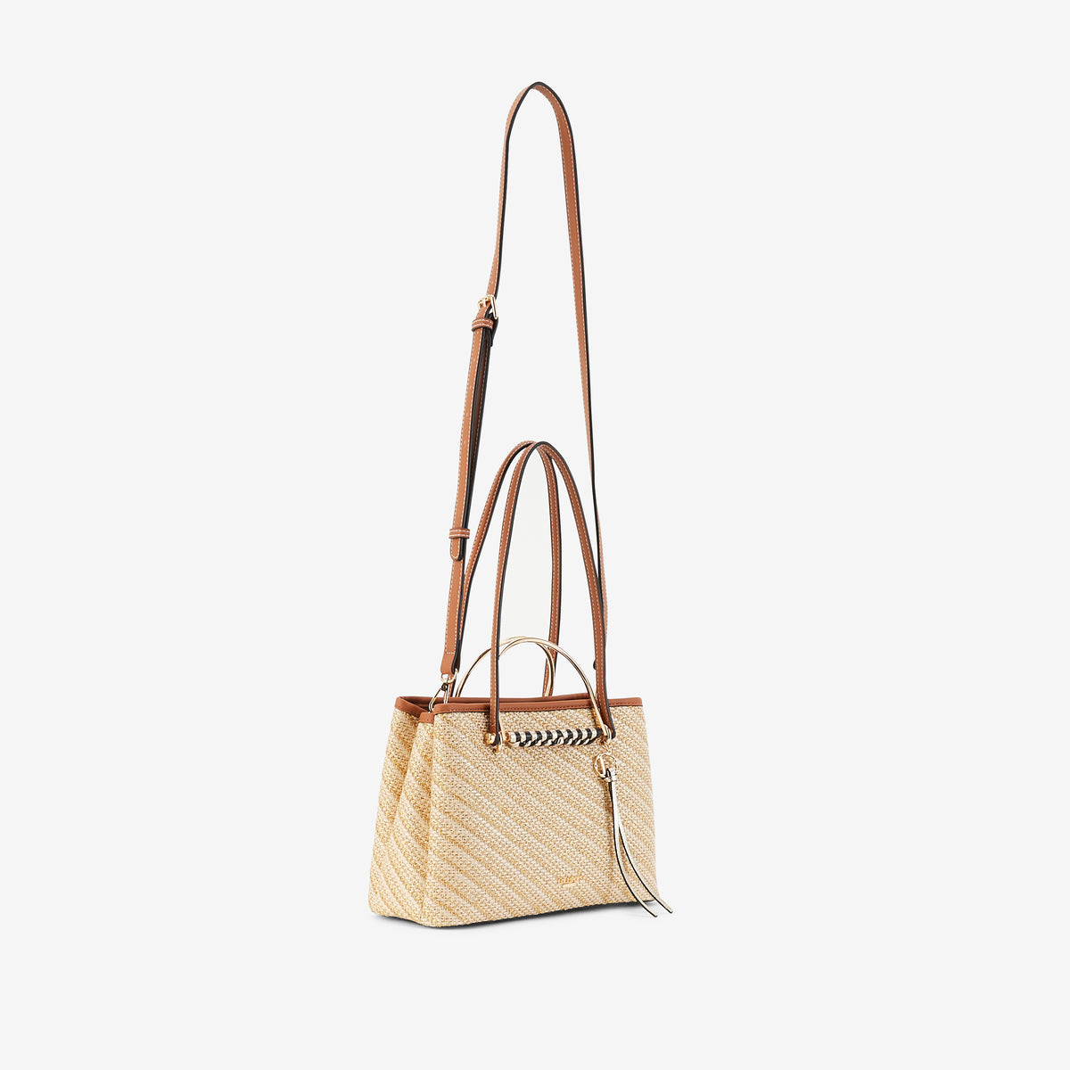 Sac shopper M doré P-Kitami