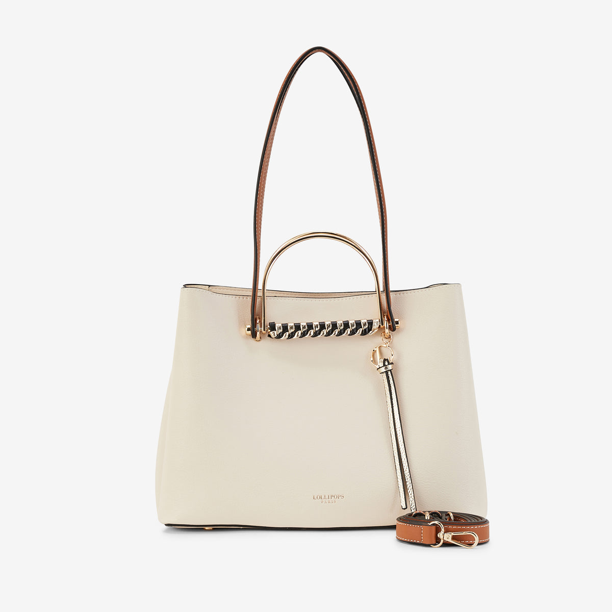 Sac shopper L ivoire P-Kitami
