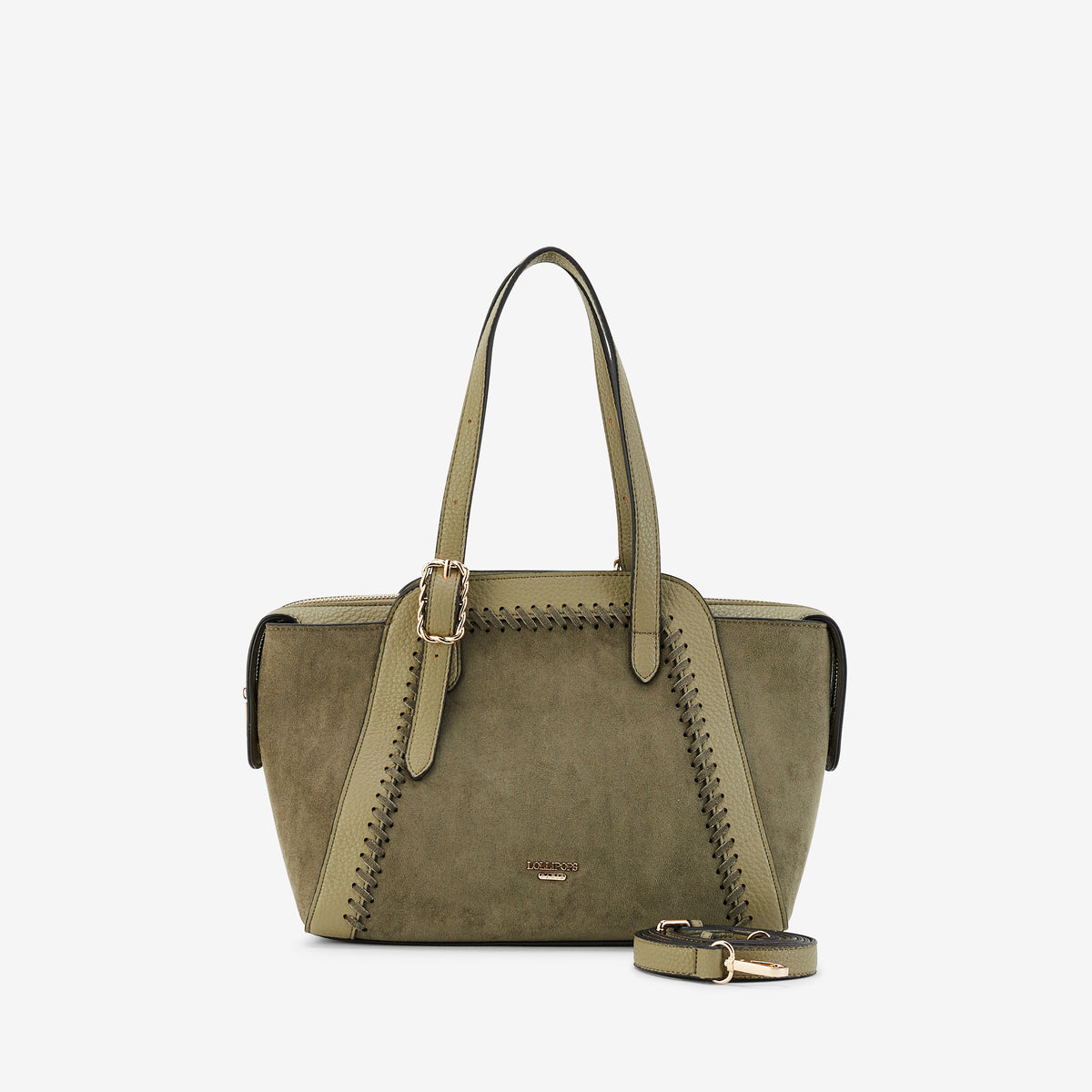 Sac shopper M kaki Phiby