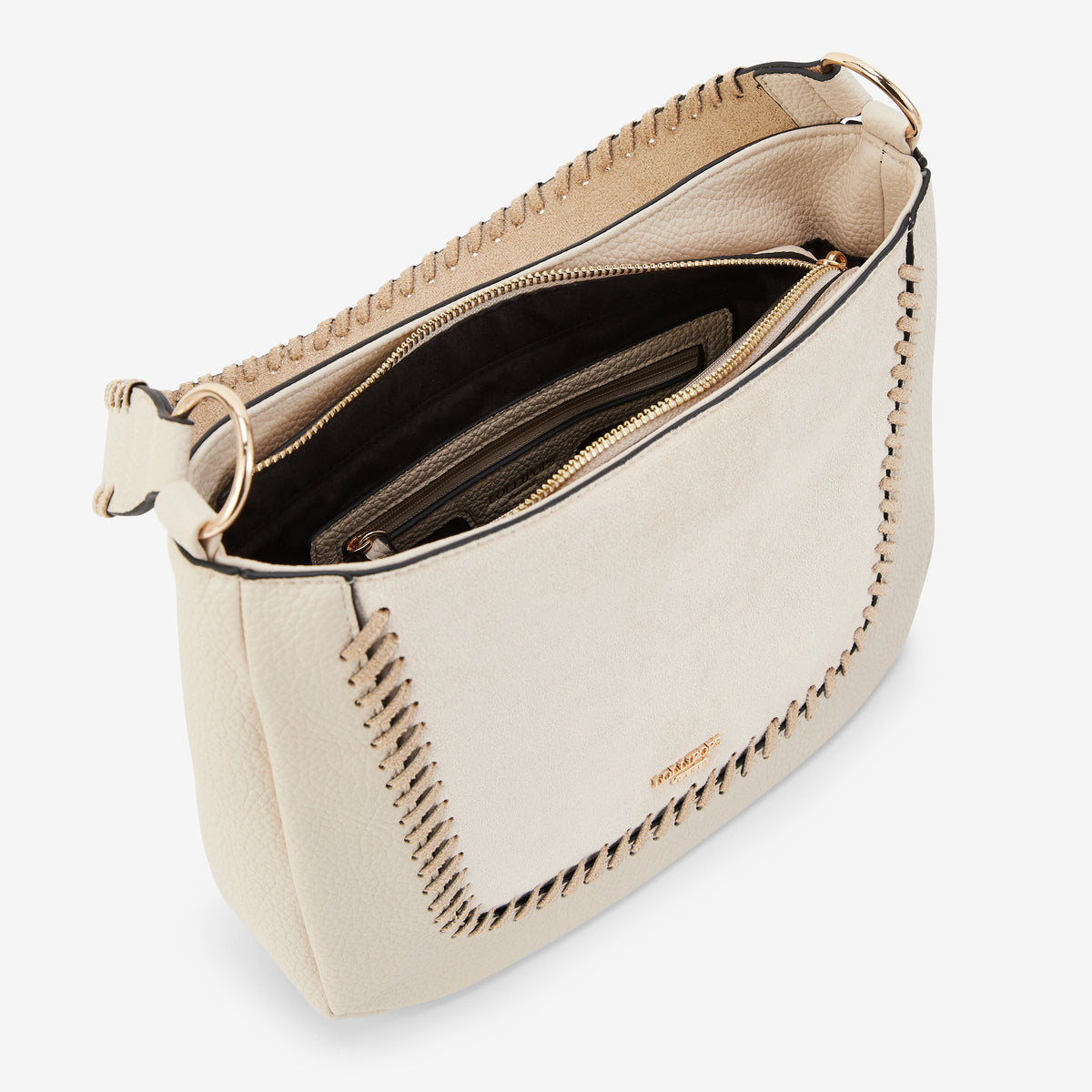 Sac hobo ivoire Phiby