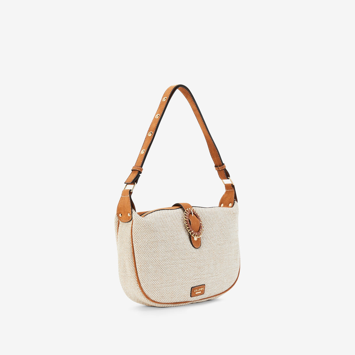 Sac porté épaule camel Paisley