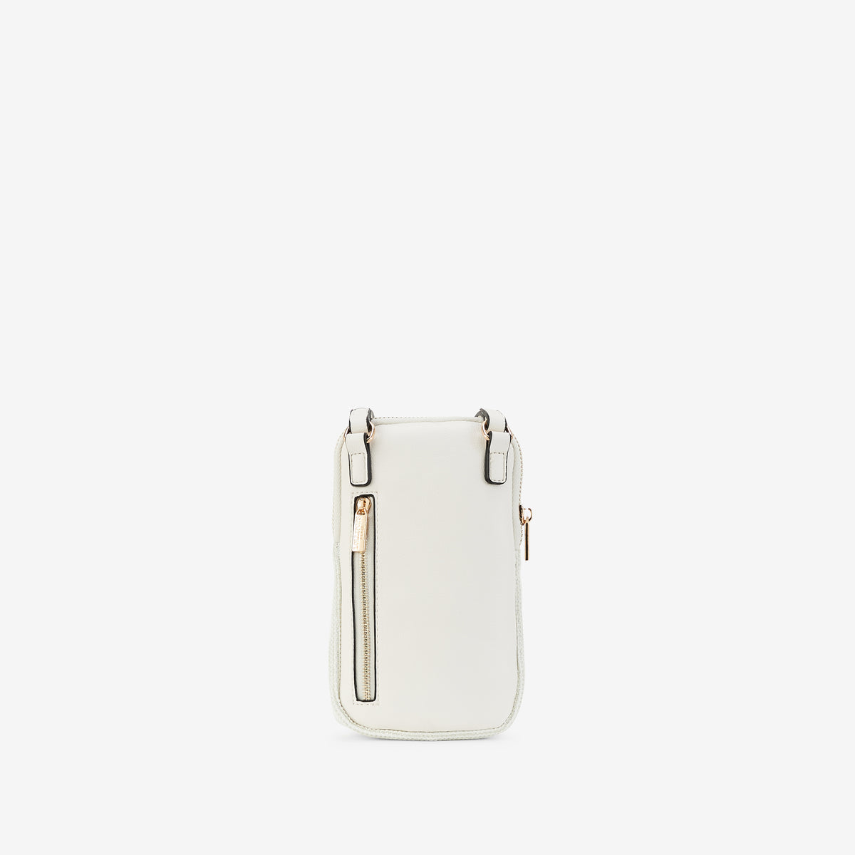 Pochette de téléphone blanche Pauline