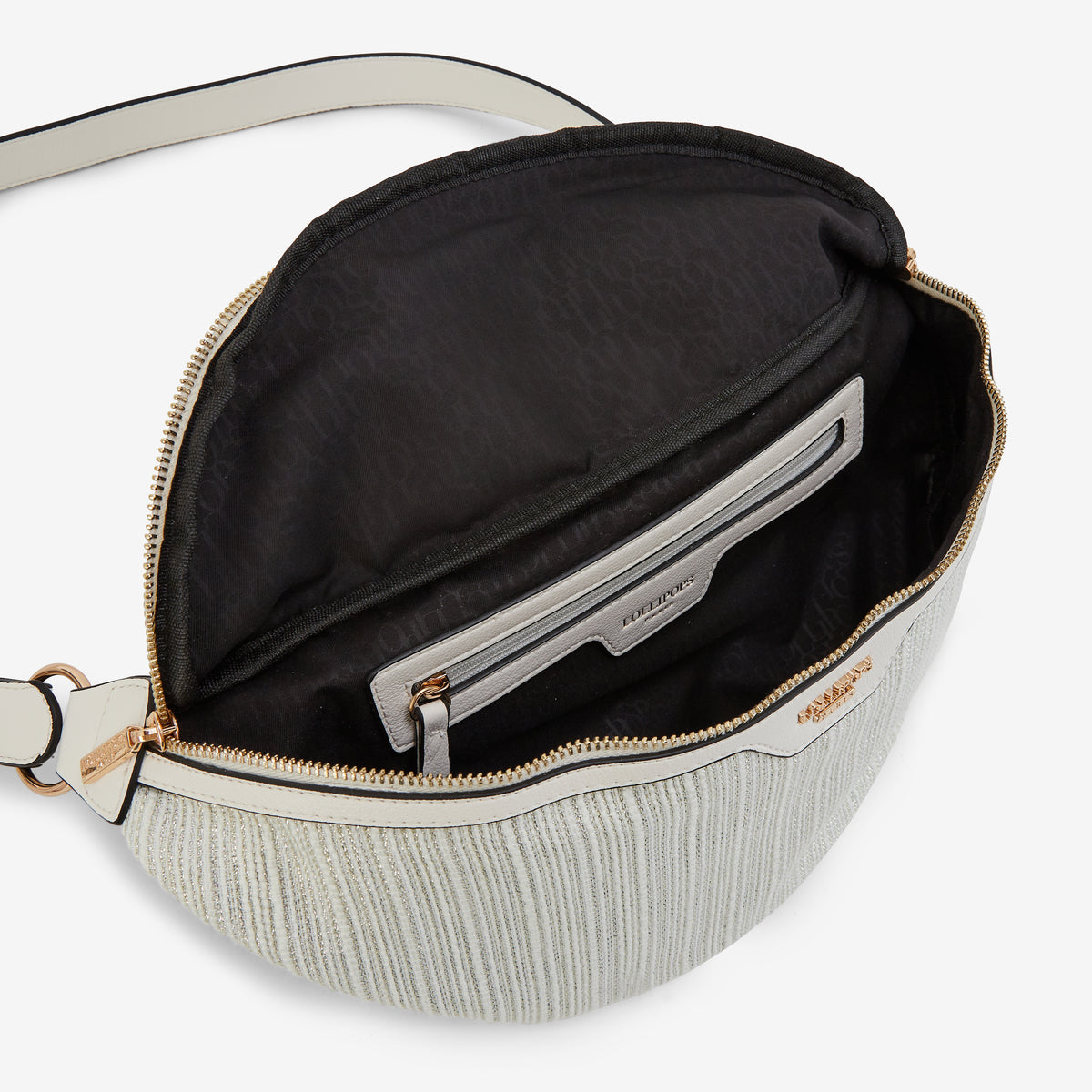 Ceinture banane blanche Pauline