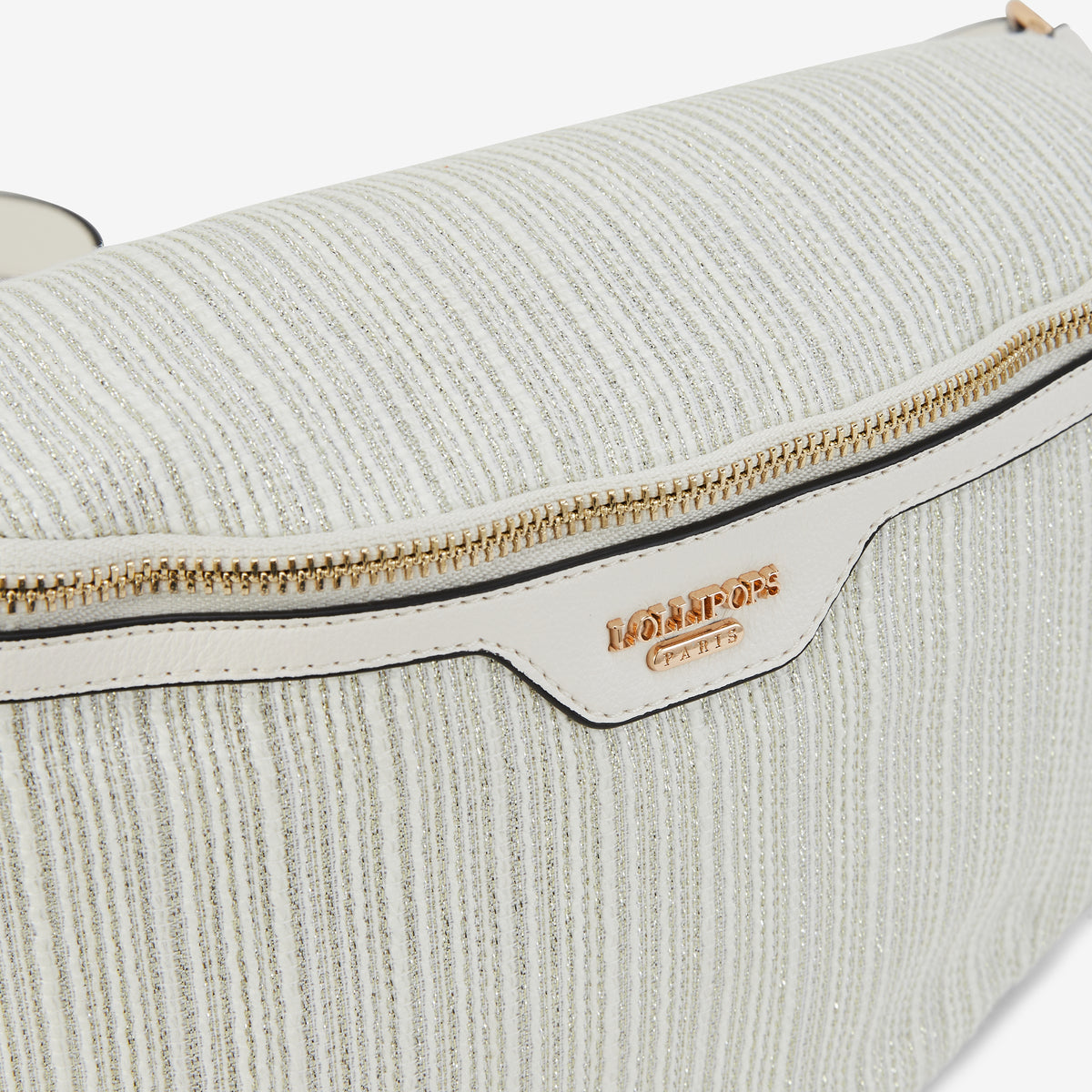 Ceinture banane blanche Pauline