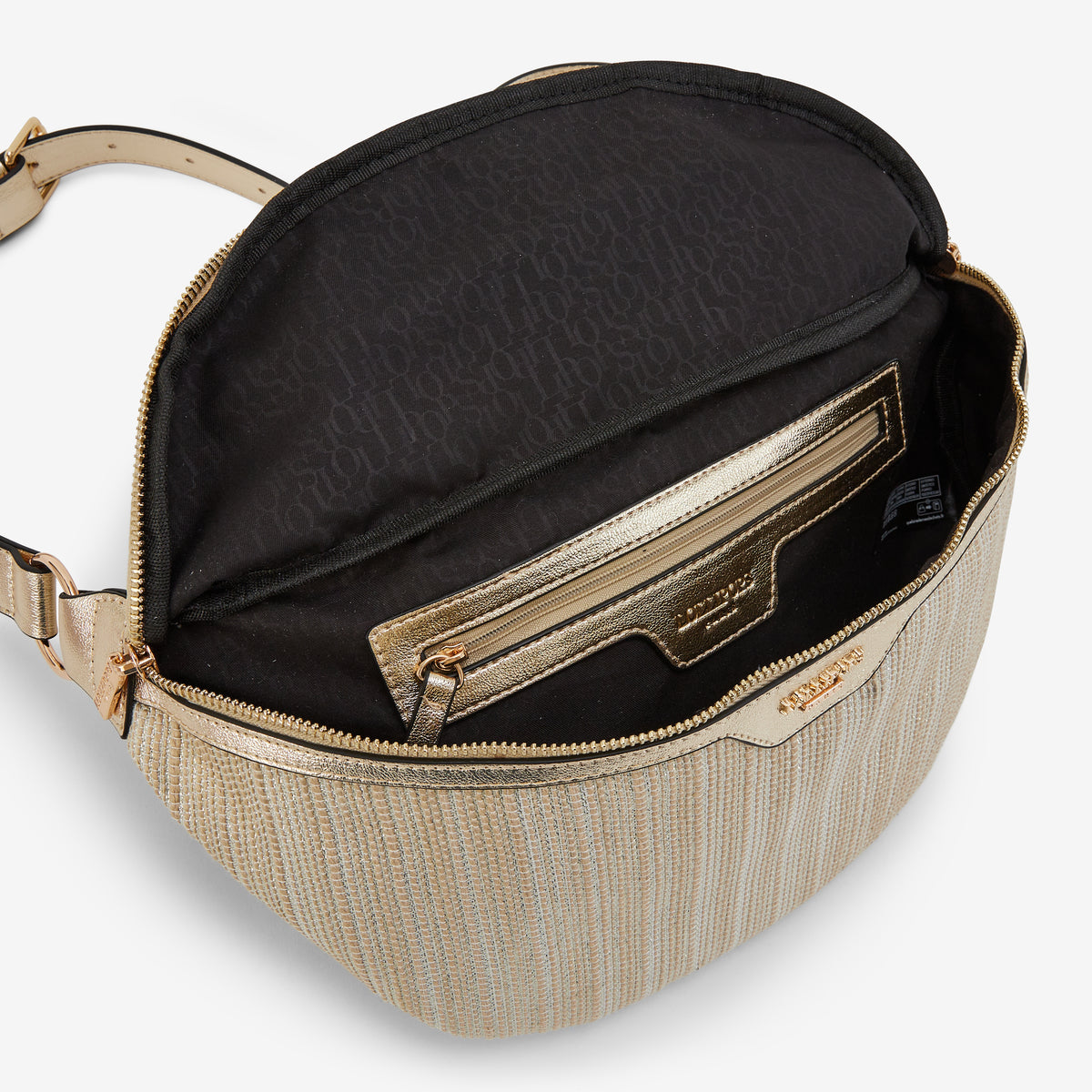 Ceinture Banane dorée Pauline