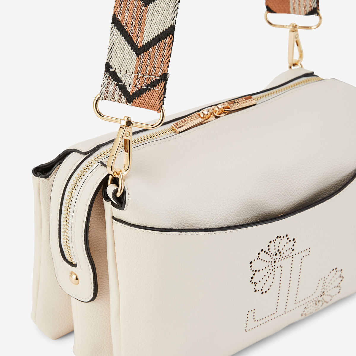 Sac multi poches ivoire Poldie