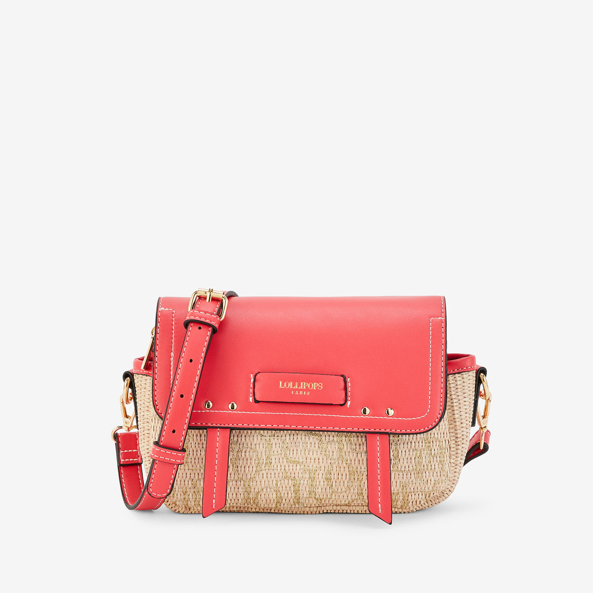 Sac porté épaule corail Primavera