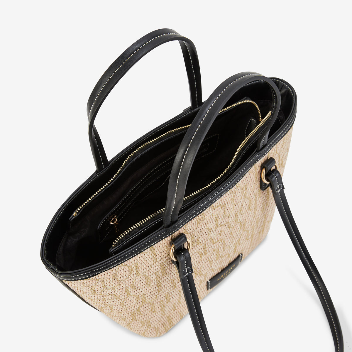 Sac shopper M noir Primavera