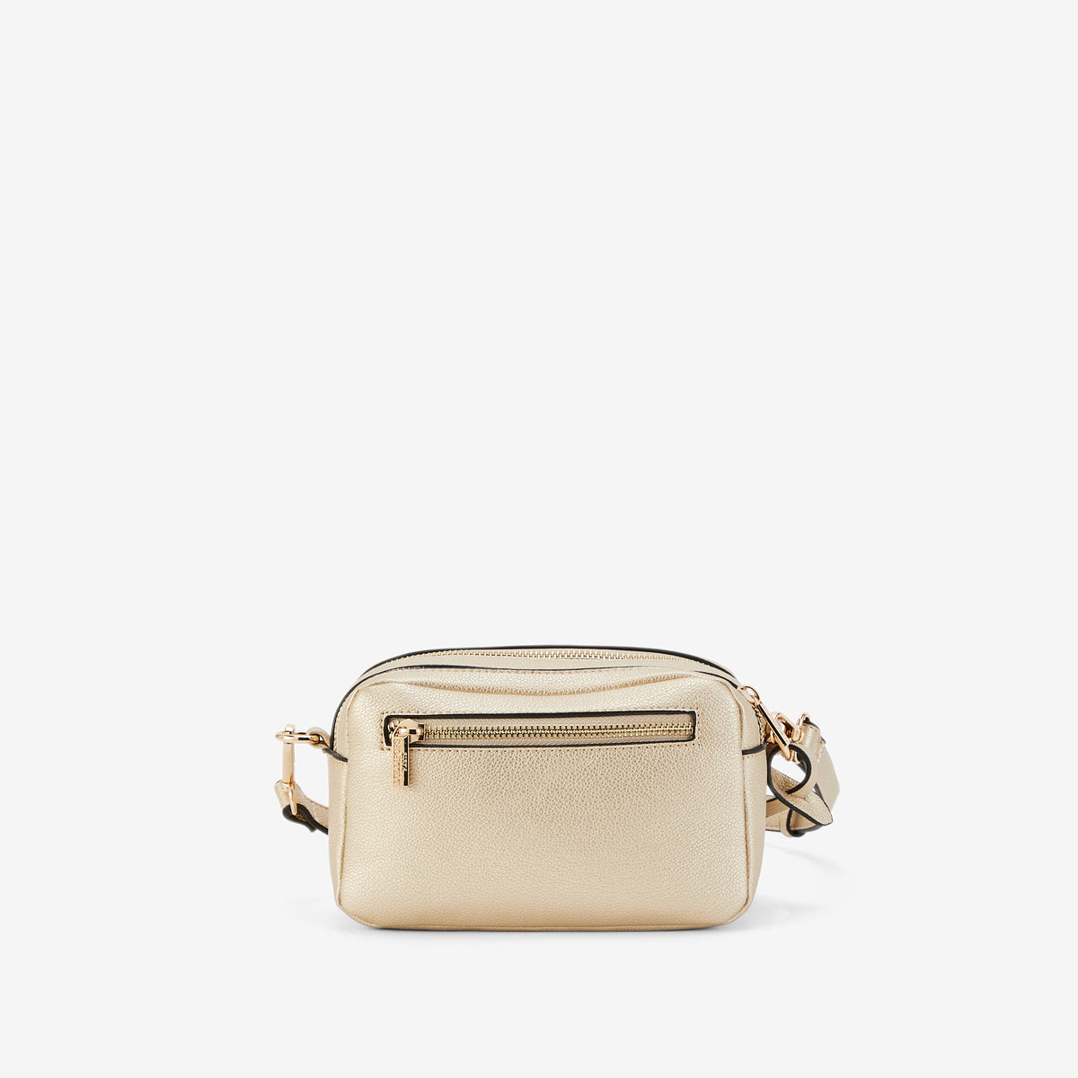 Petit sac porté épaule doré Palmira
